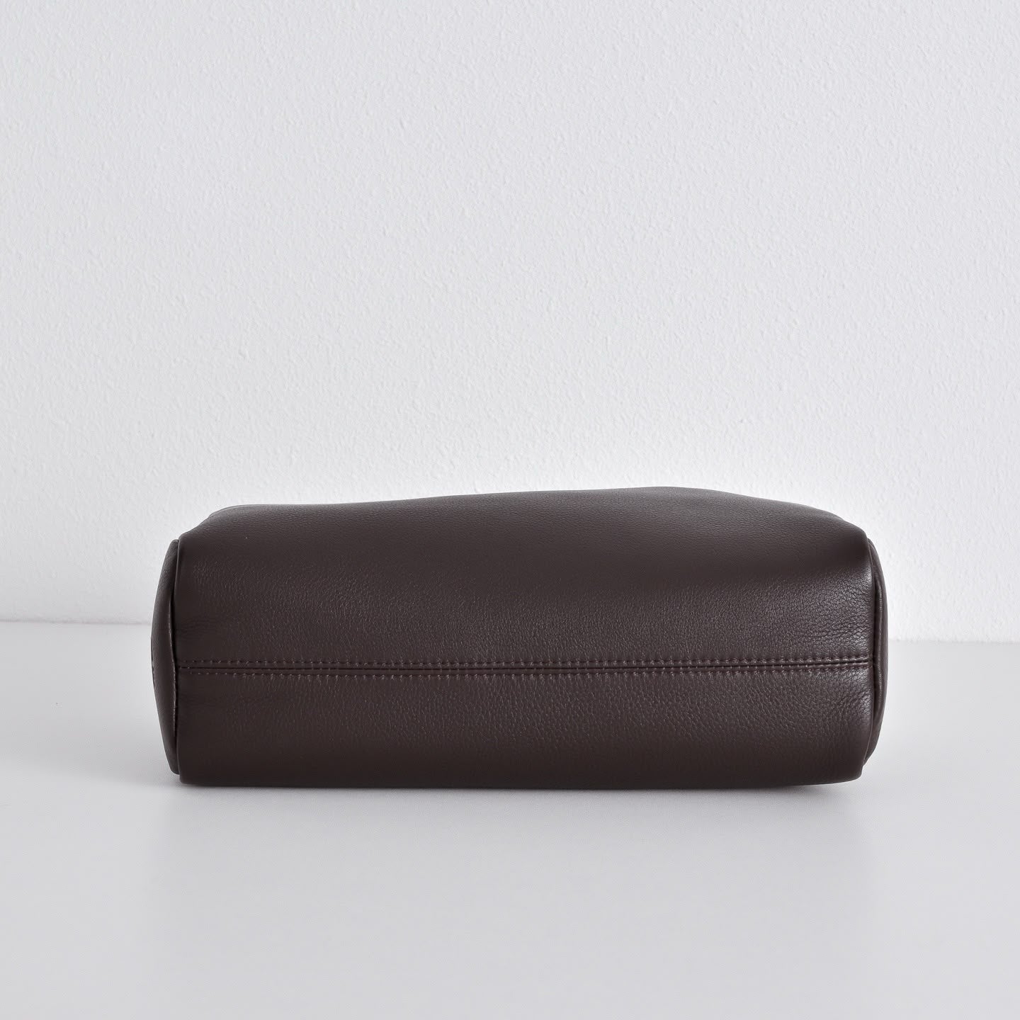 Astra Bowling Minimalist Leather Shoulder Bag