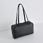 Astra Bowling Minimalist Leather Shoulder Bag