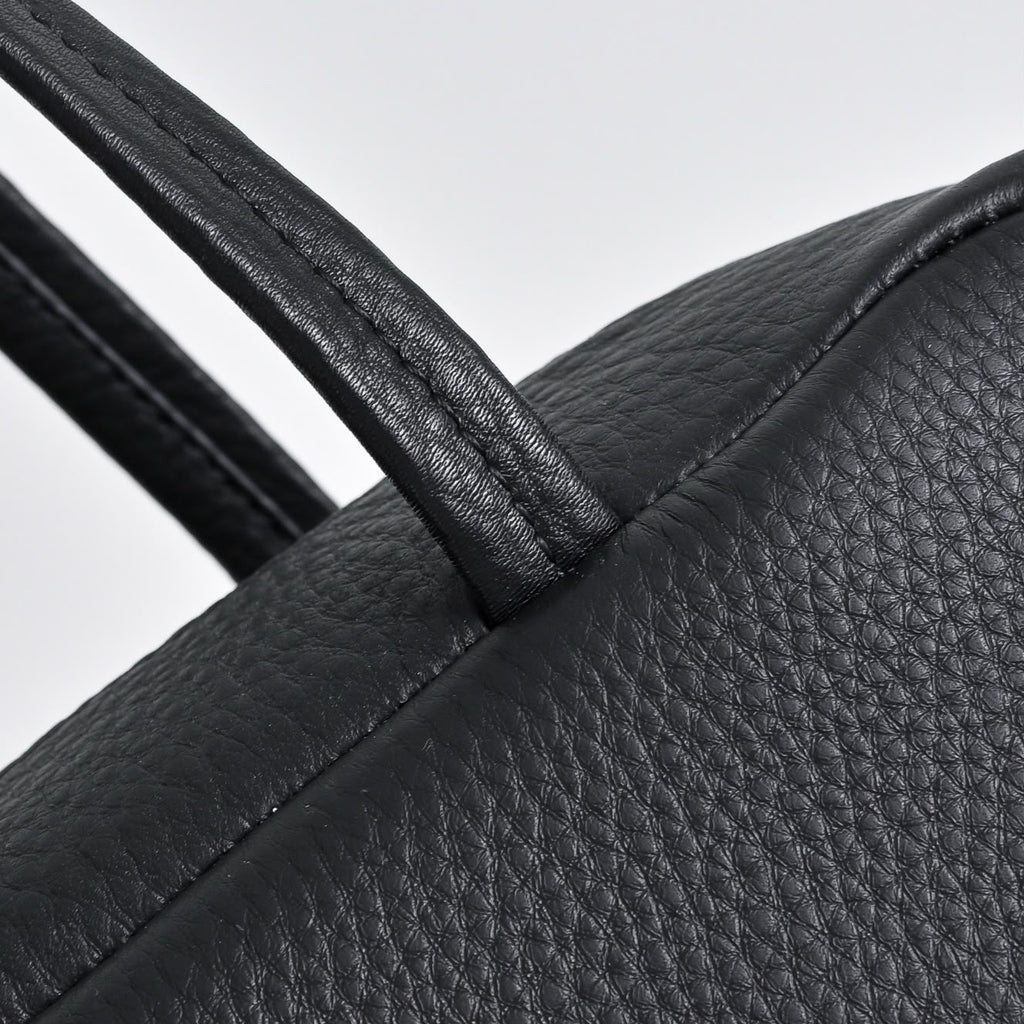 Astra Bowling Minimalist Leather Shoulder Bag