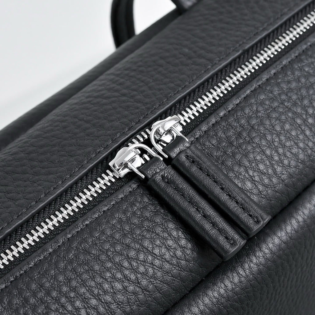 Astra Bowling Minimalist Leather Shoulder Bag