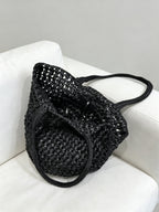Estelle Woven Raffia Tote Bag