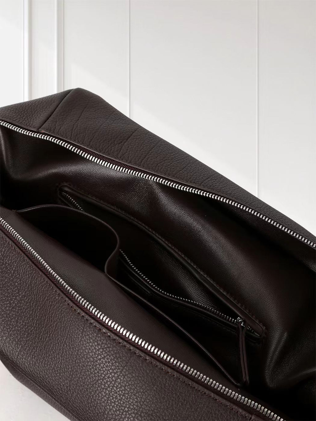 Henri Minimalist Leather Tote Bag