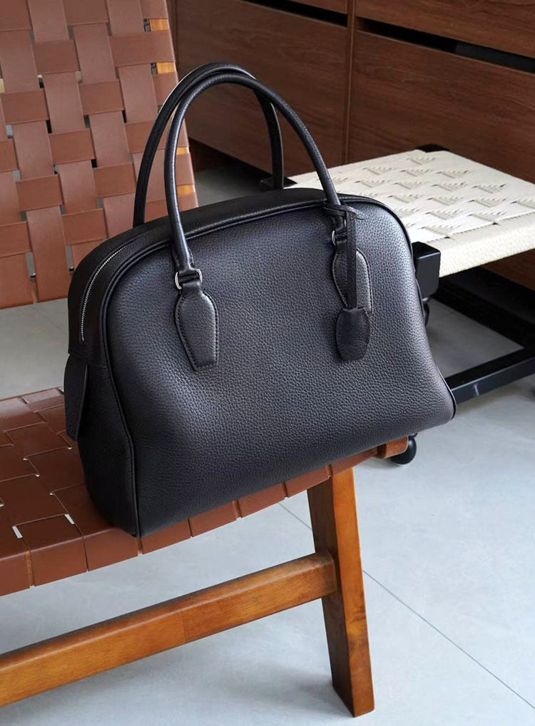 India-Inspired Hobo Leather Bag