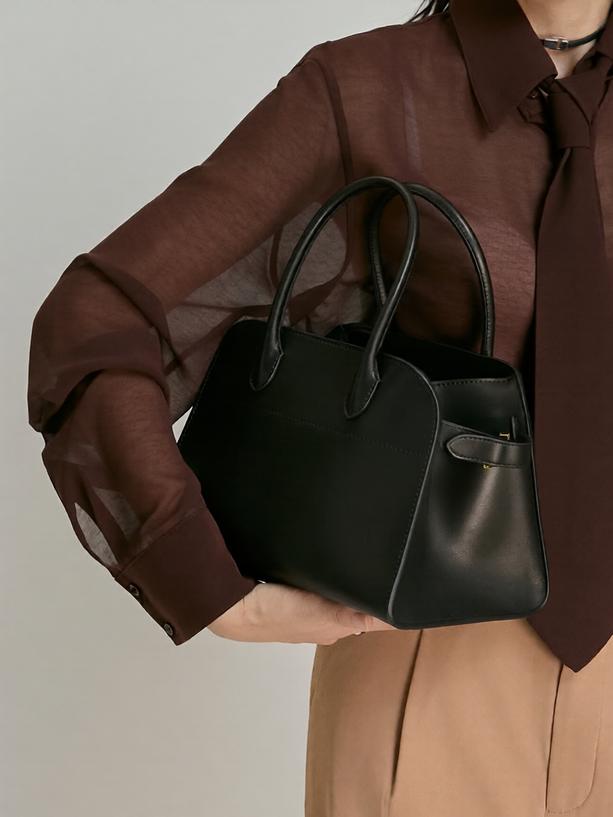 Margaux Luxurious Leather Tote Bag