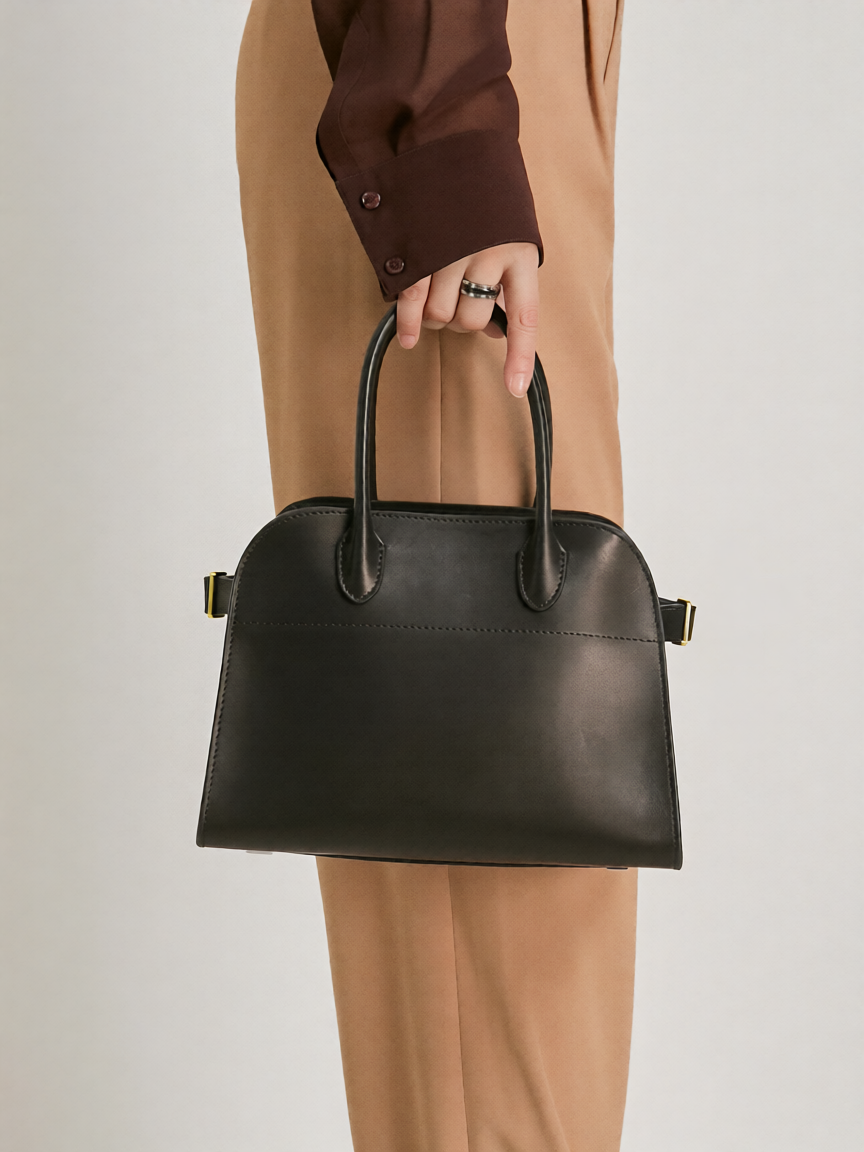 Margaux Luxurious Leather Tote Bag