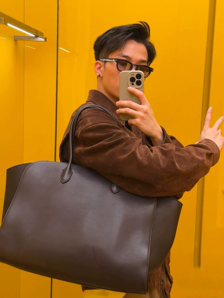 Marlo Large Luxurious Leather Tote Bag