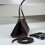 Peggy Minimalist Leather Shoulder Bag
