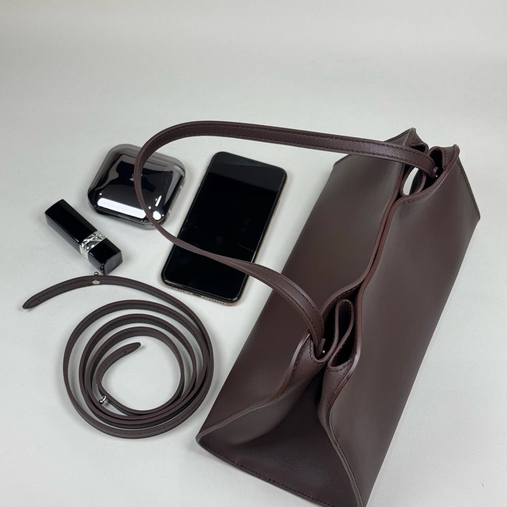 Peggy Minimalist Leather Shoulder Bag