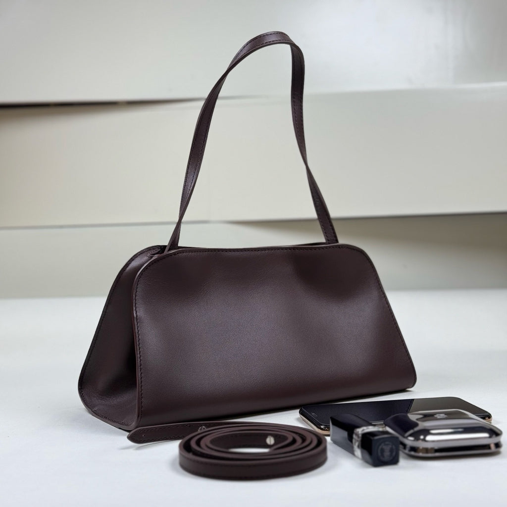 Peggy Minimalist Leather Shoulder Bag