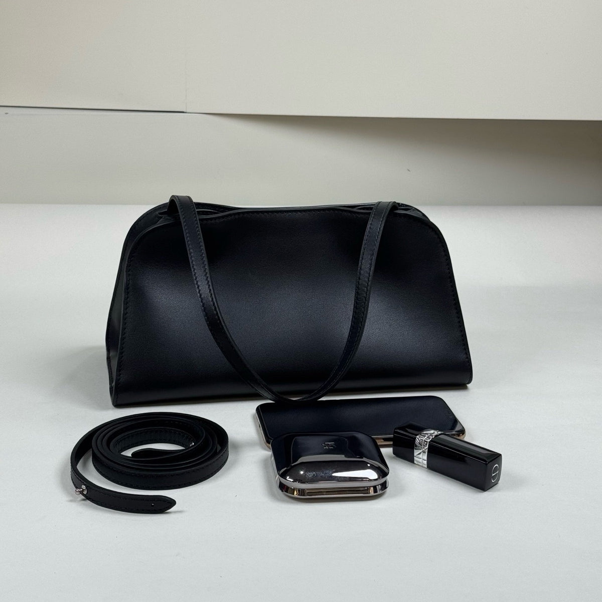 Peggy Minimalist Leather Shoulder Bag