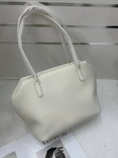 Minimalist Henri Inspired Soft‑Grain Leather Tote Bag