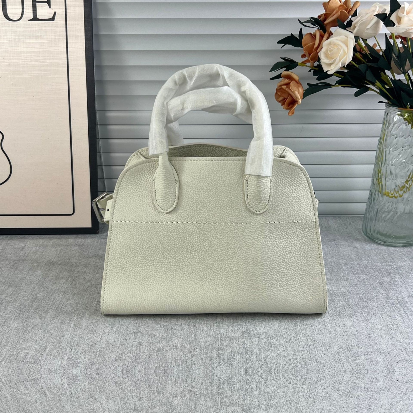 Luxurious Top-Layer Leather Tote Bag