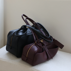Bowling Shoulder Leather Bag