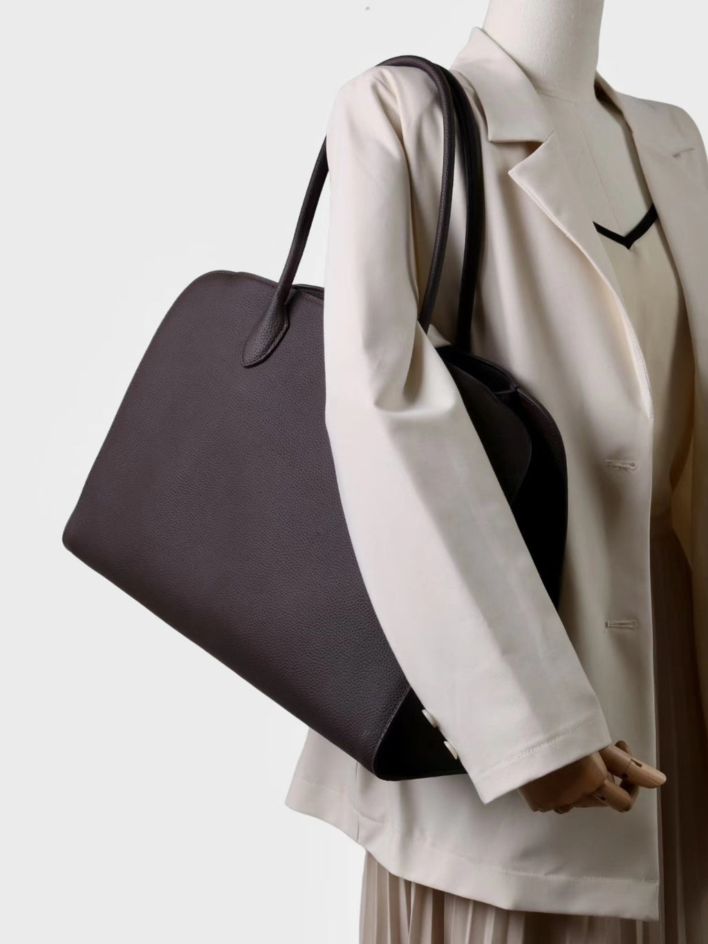 Large Luxurious Leather Tote Bag
