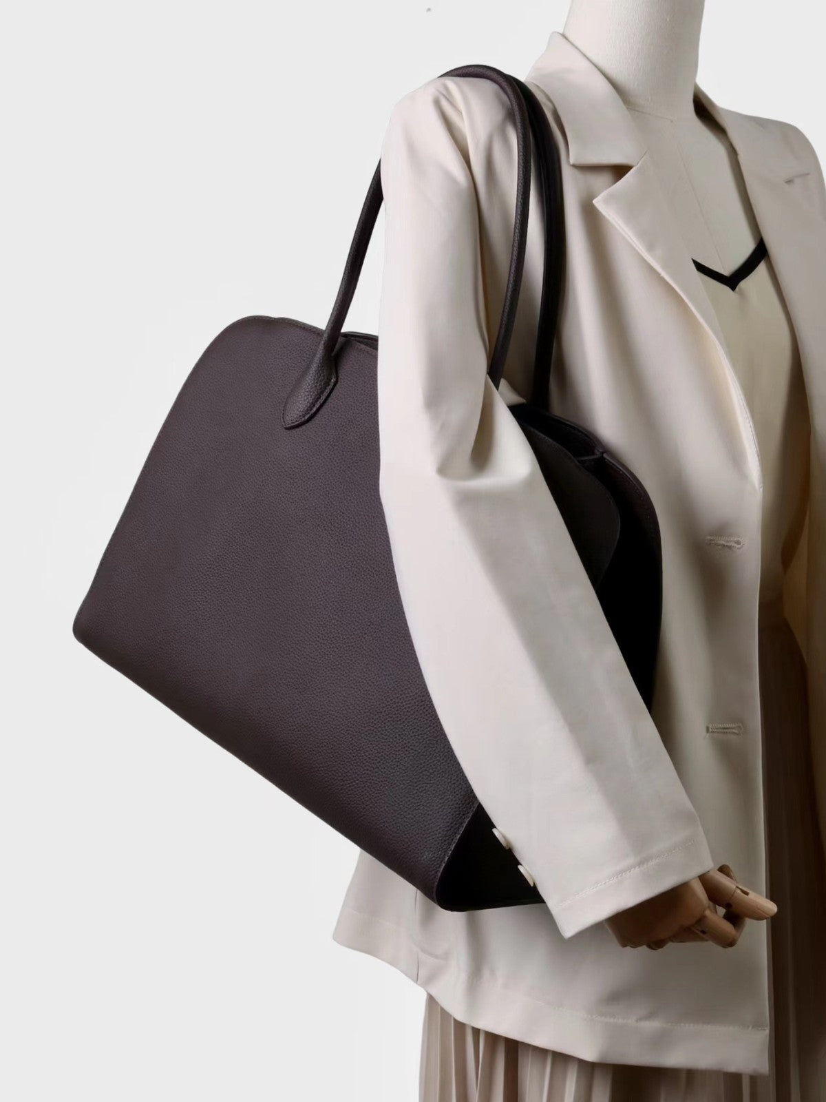Large Luxurious Leather Tote Bag