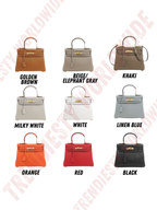 "Rose Island" Leder Crossbody