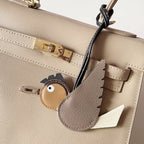 Trendiesty Leather Bird Charm