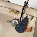 Trendiesty Leather Bird Charm