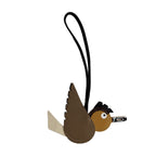 Trendiesty Leather Bird Charm