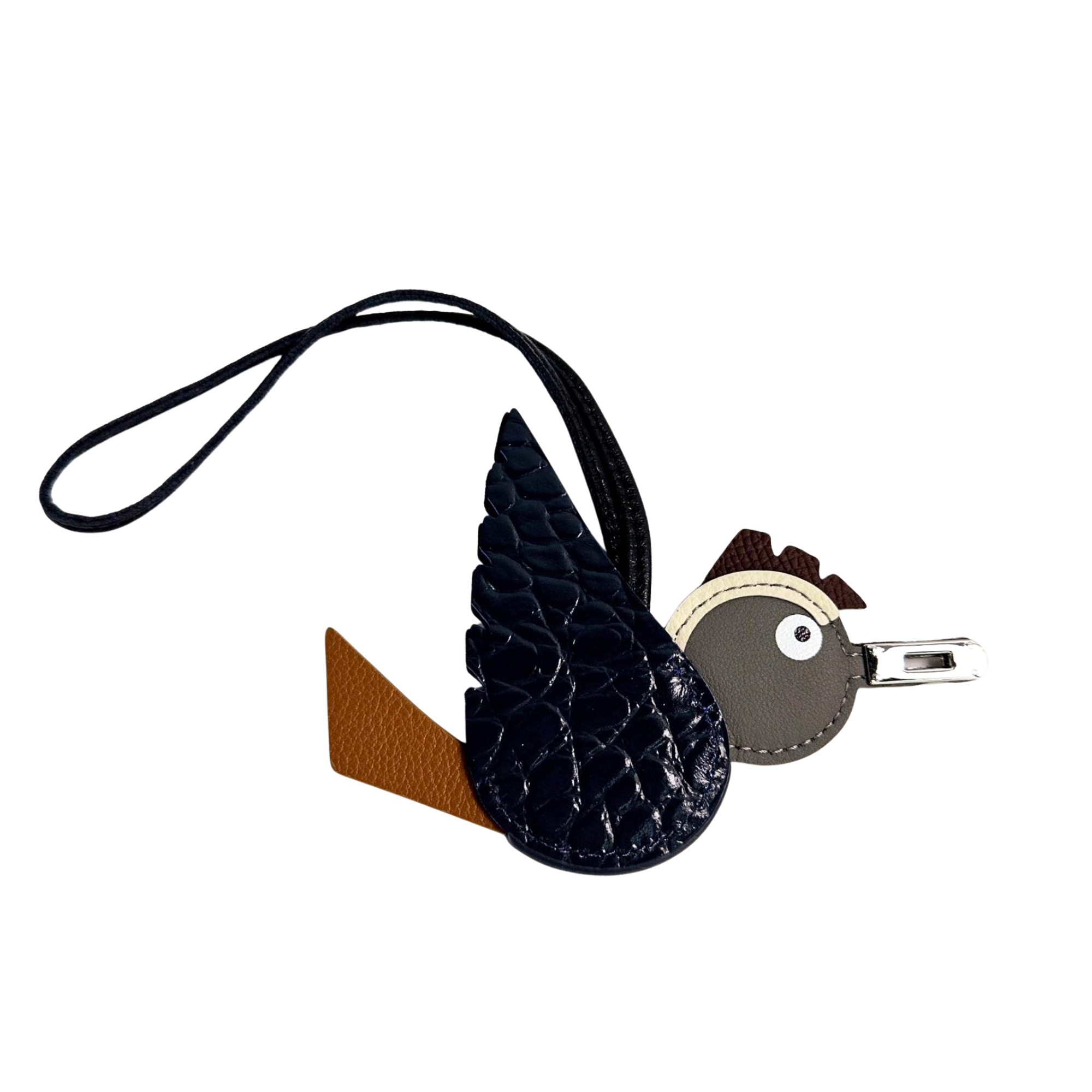 Trendiesty Leather Bird Charm