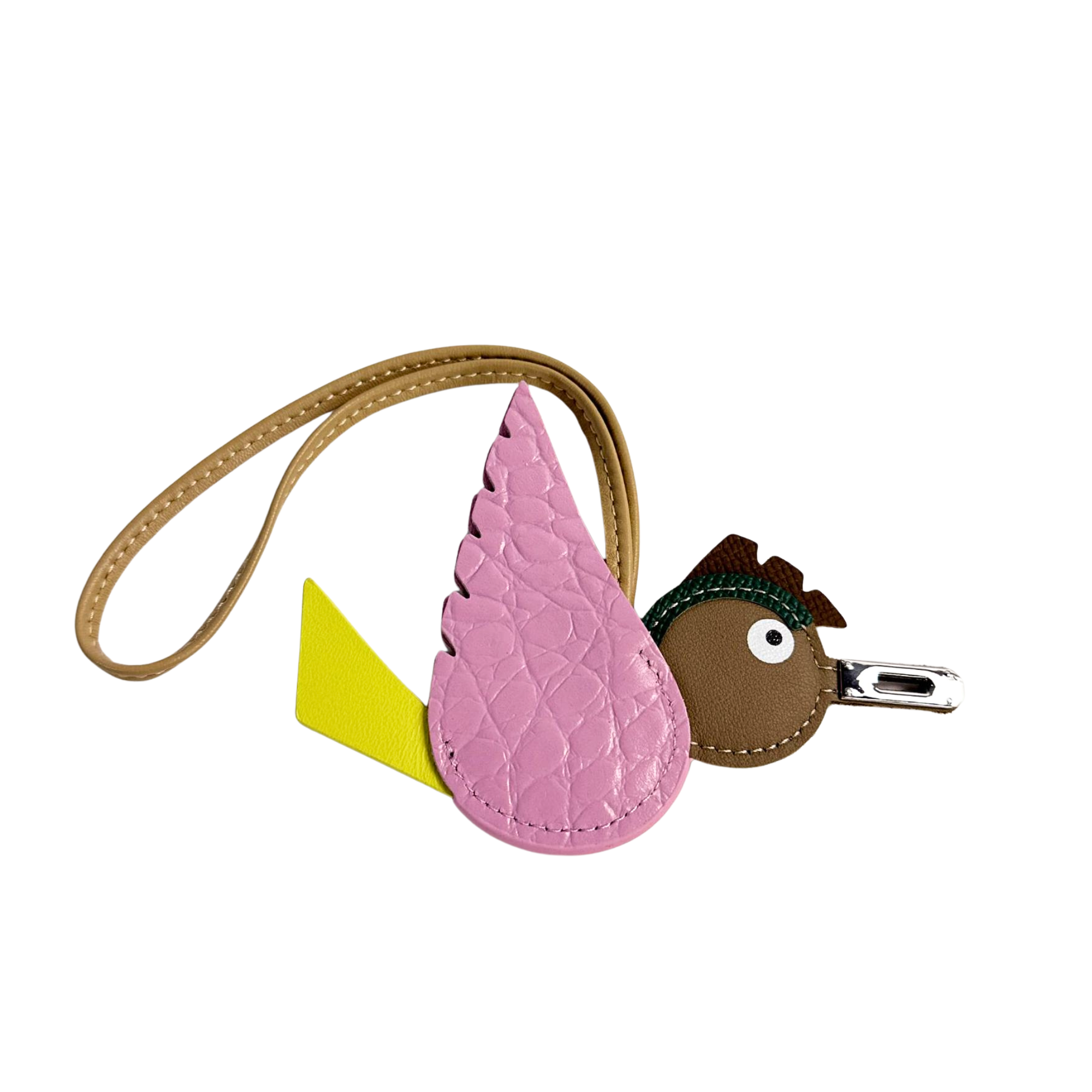 Trendiesty Leather Bird Charm