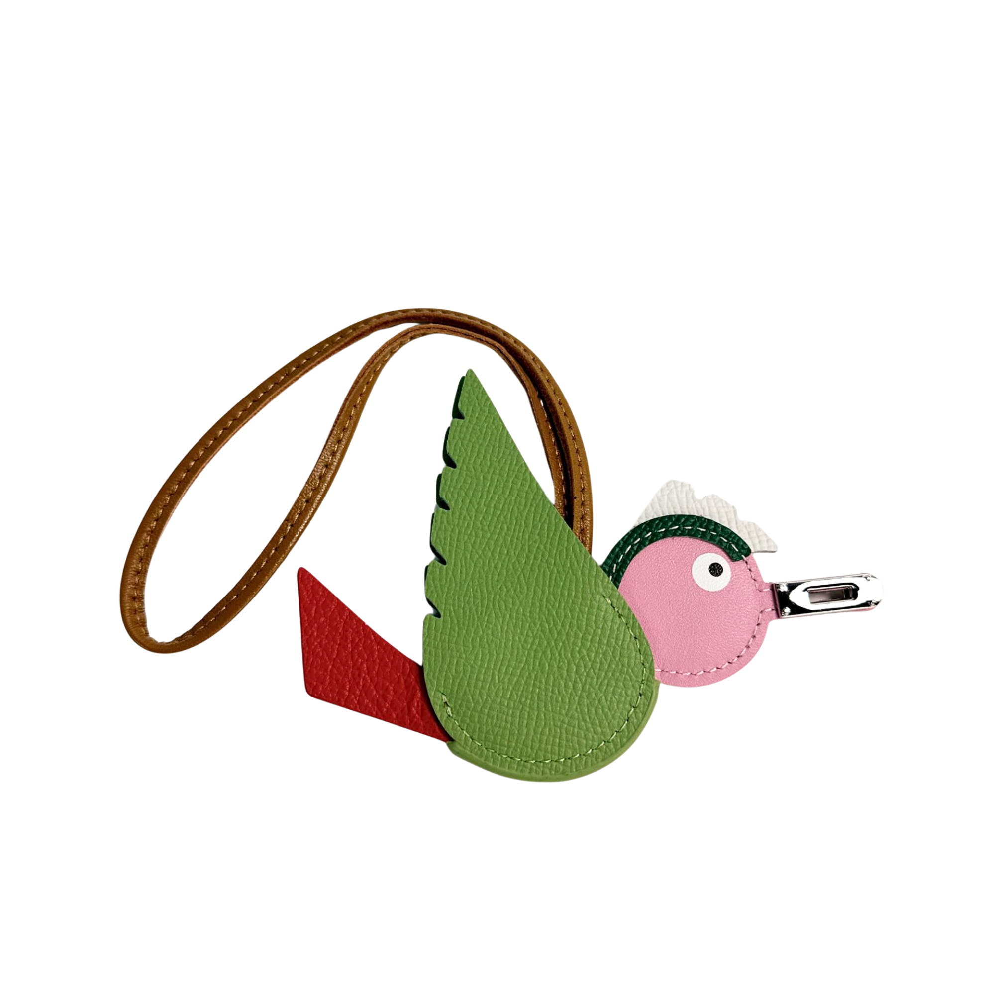 Trendiesty Leather Bird Charm