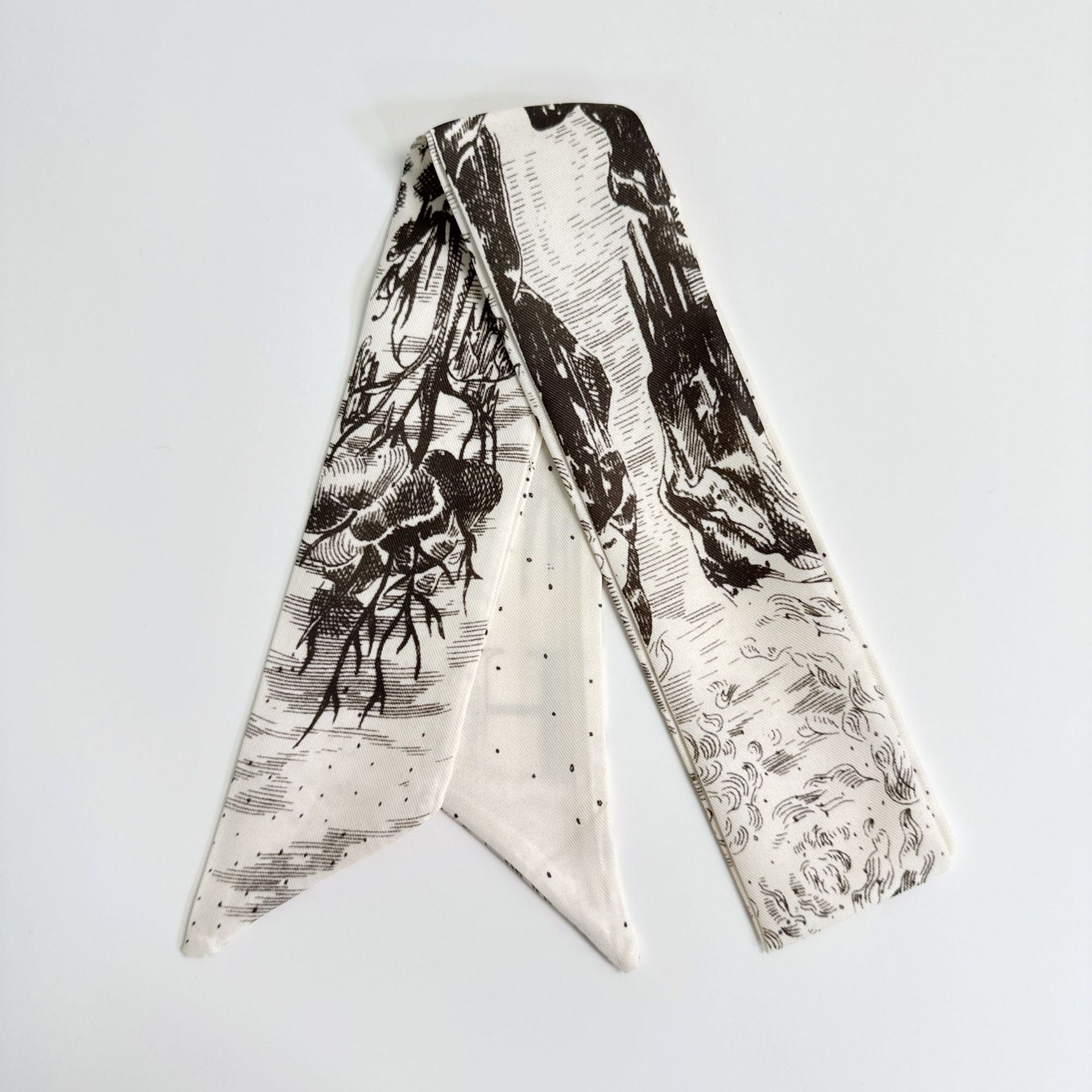Trendiesty Twilly Scarf for Bags, Hair & Accessories