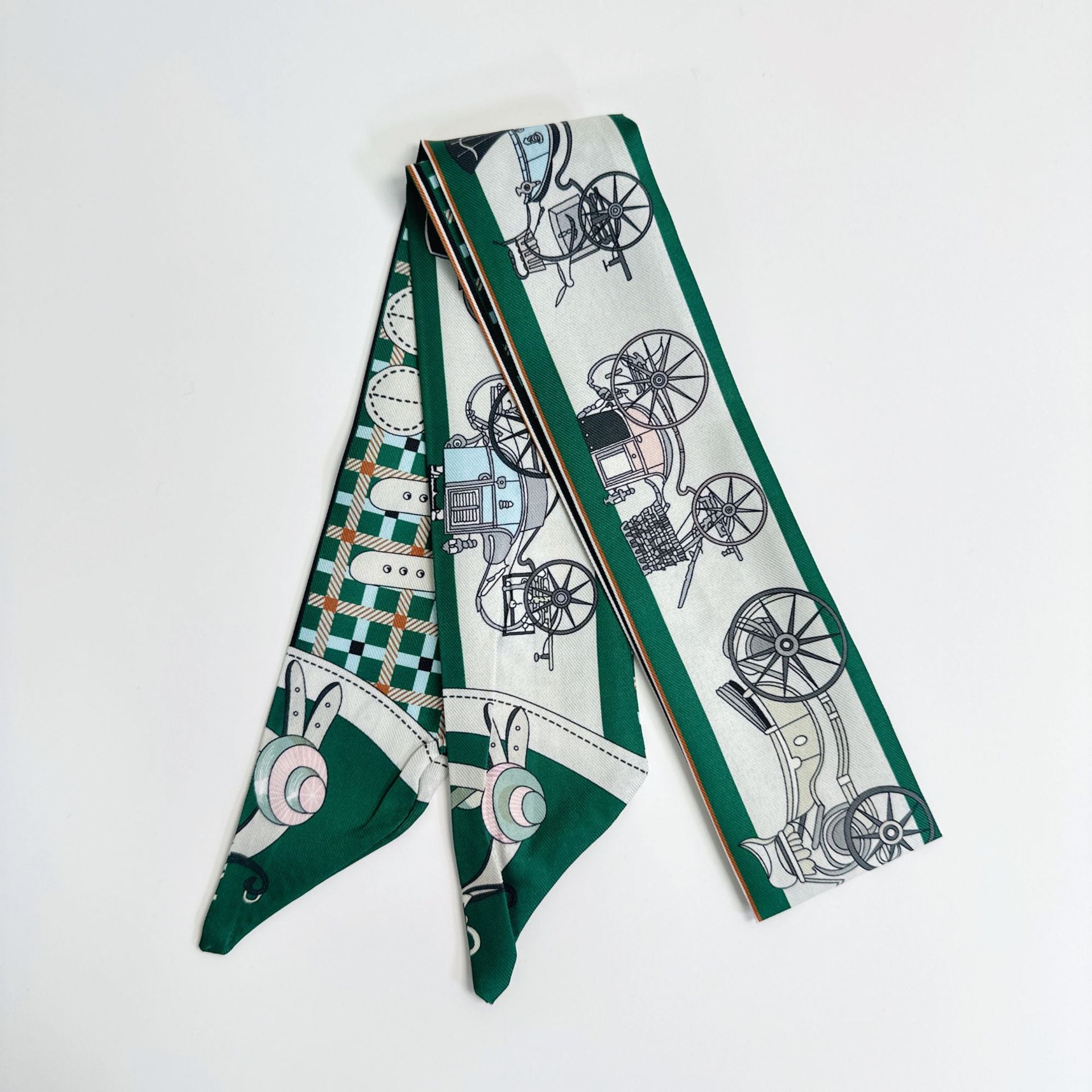 Trendiesty Twilly Scarf for Bags, Hair & Accessories