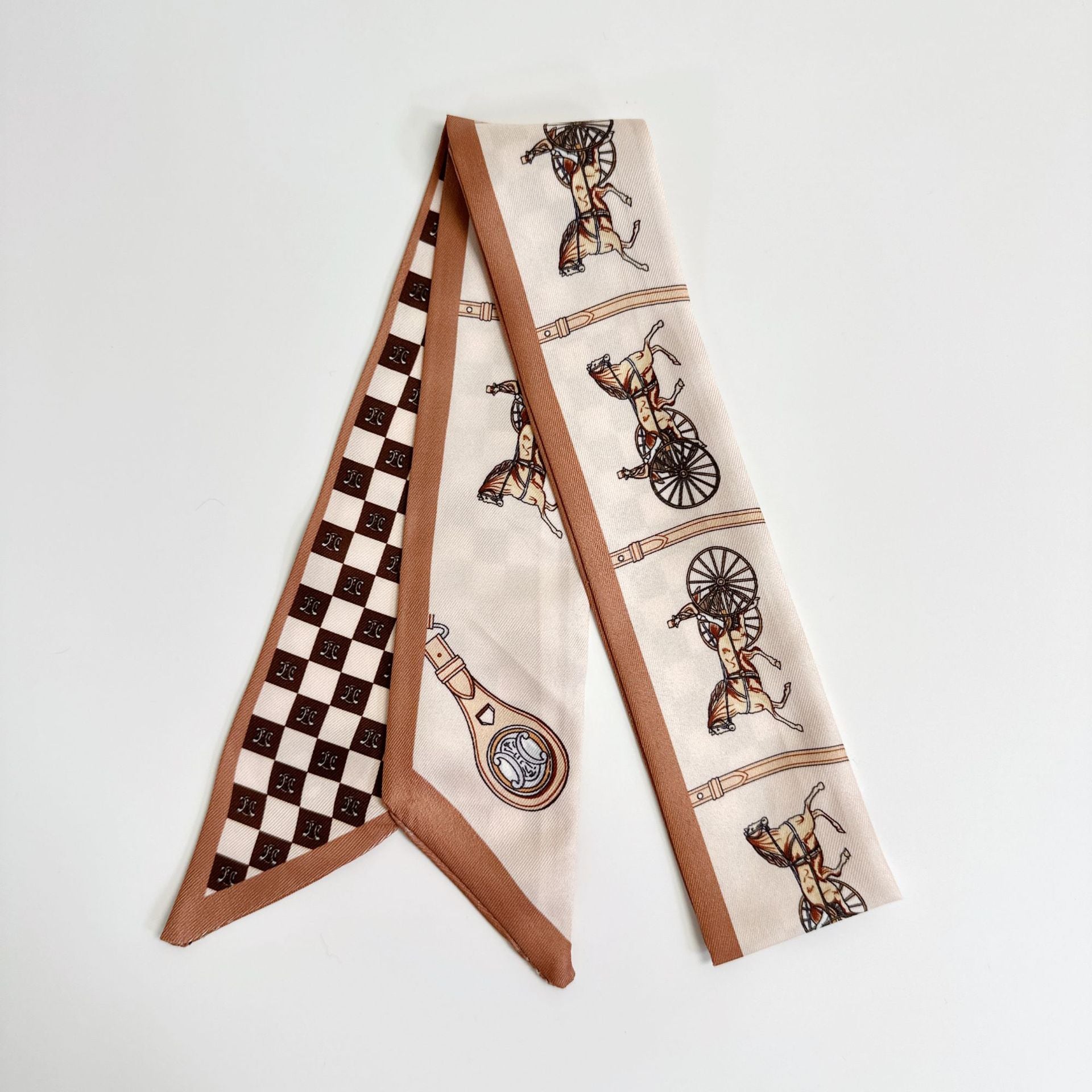 Trendiesty Twilly Scarf for Bags, Hair & Accessories
