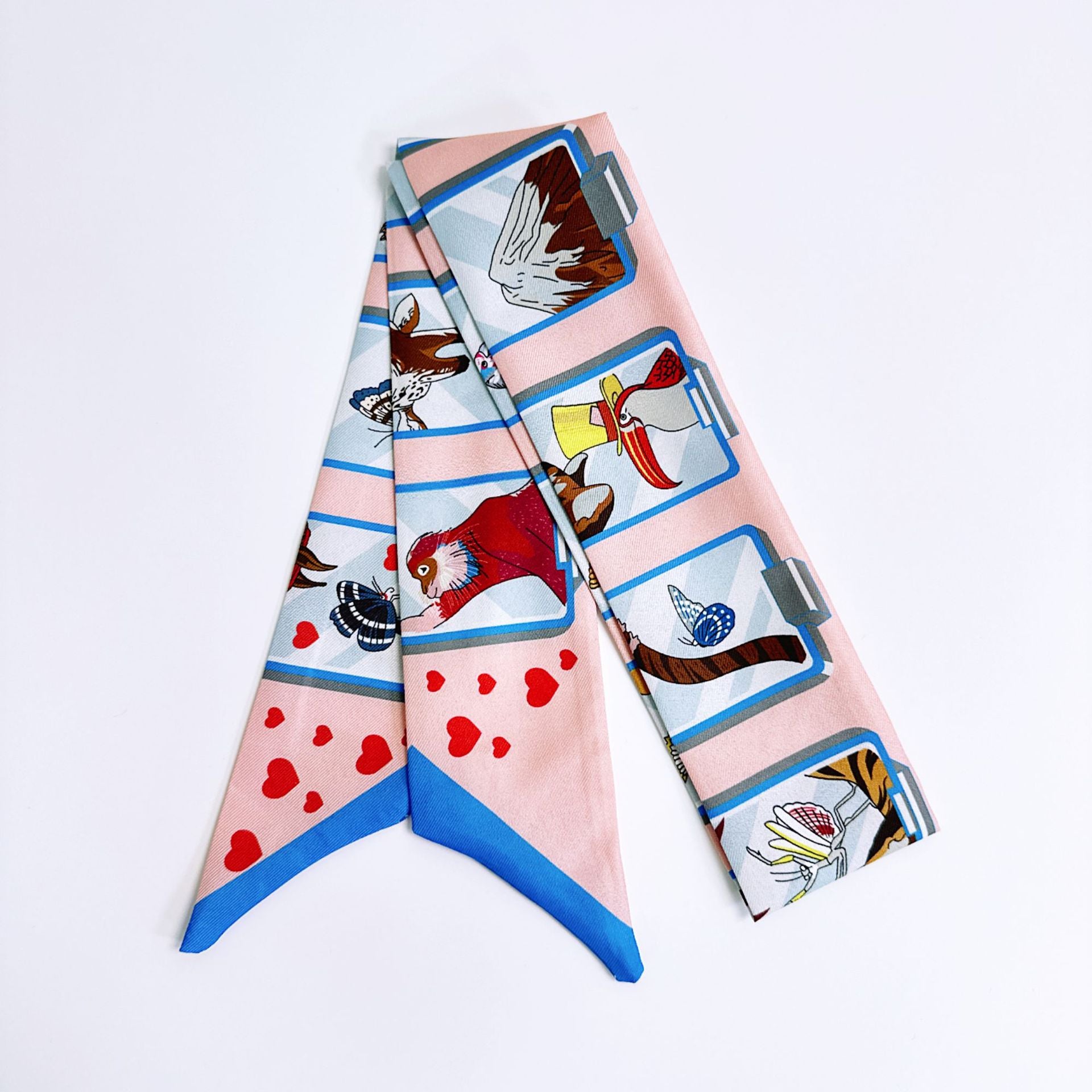 Trendiesty Twilly Scarf for Bags, Hair & Accessories
