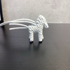 Trendiesty Woven Leather Pony Charm