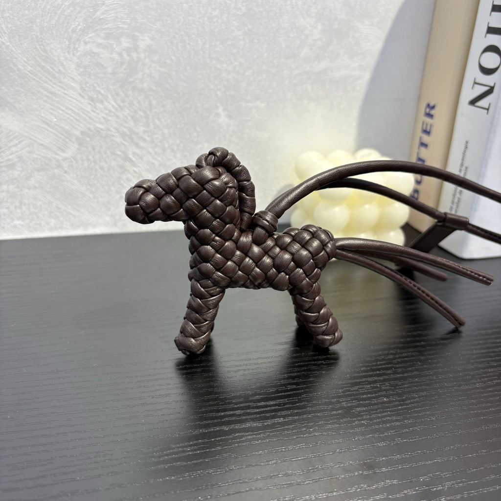 Trendiesty Woven Leather Pony Charm