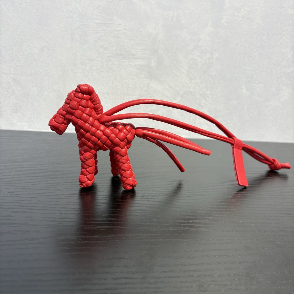 Trendiesty Woven Leather Pony Charm