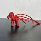 Trendiesty Woven Leather Pony Charm