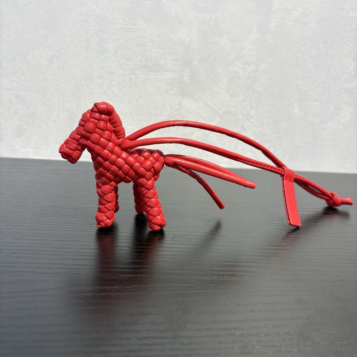 Trendiesty Woven Leather Pony Charm