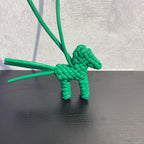 Trendiesty Woven Leather Pony Charm