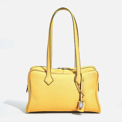 Victoria Style Classic Leather Shoulder Bag