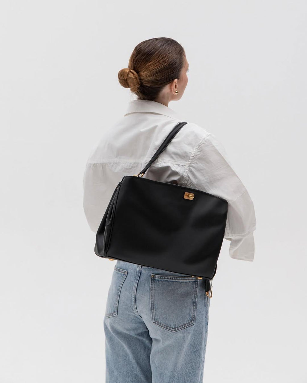 Minimalist Luxurious Soft Leather Handbag