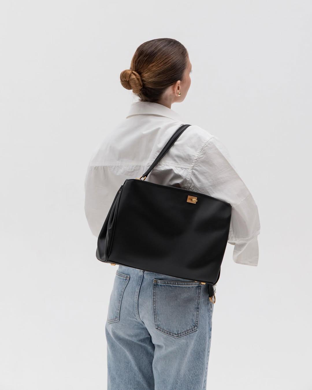 Minimalist Luxurious Soft Leather Handbag