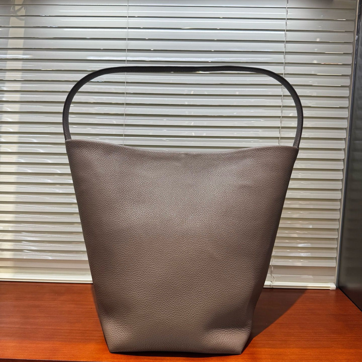 N/S Park Leather Tote Bag