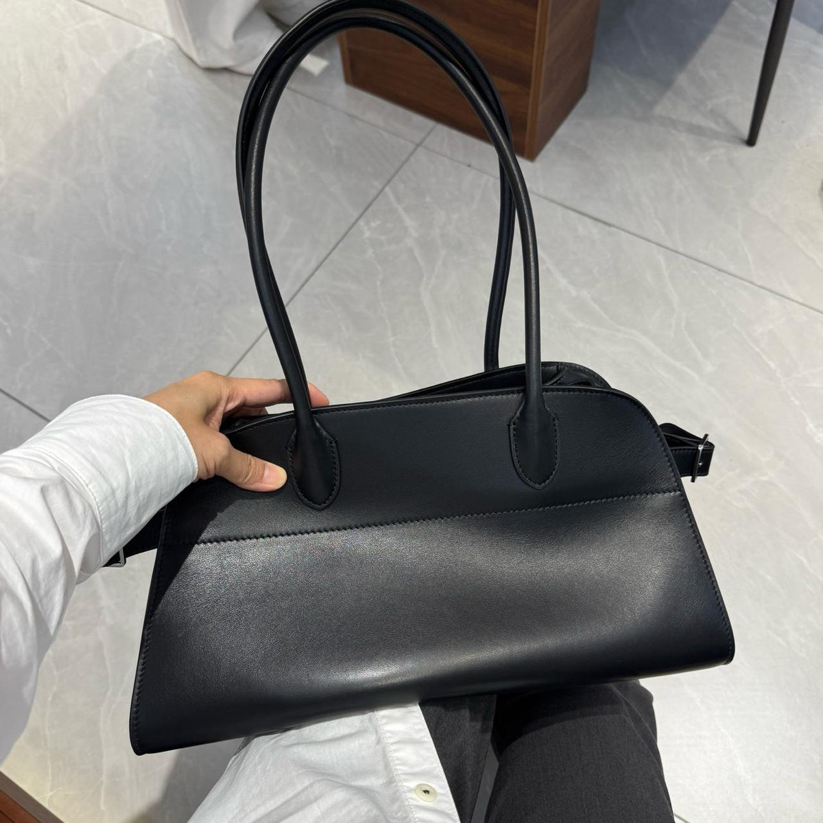 EW Margaux Luxurious Leather Tote Bag