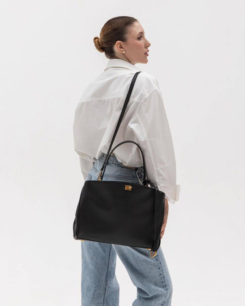 Minimalist Luxurious Soft Leather Handbag