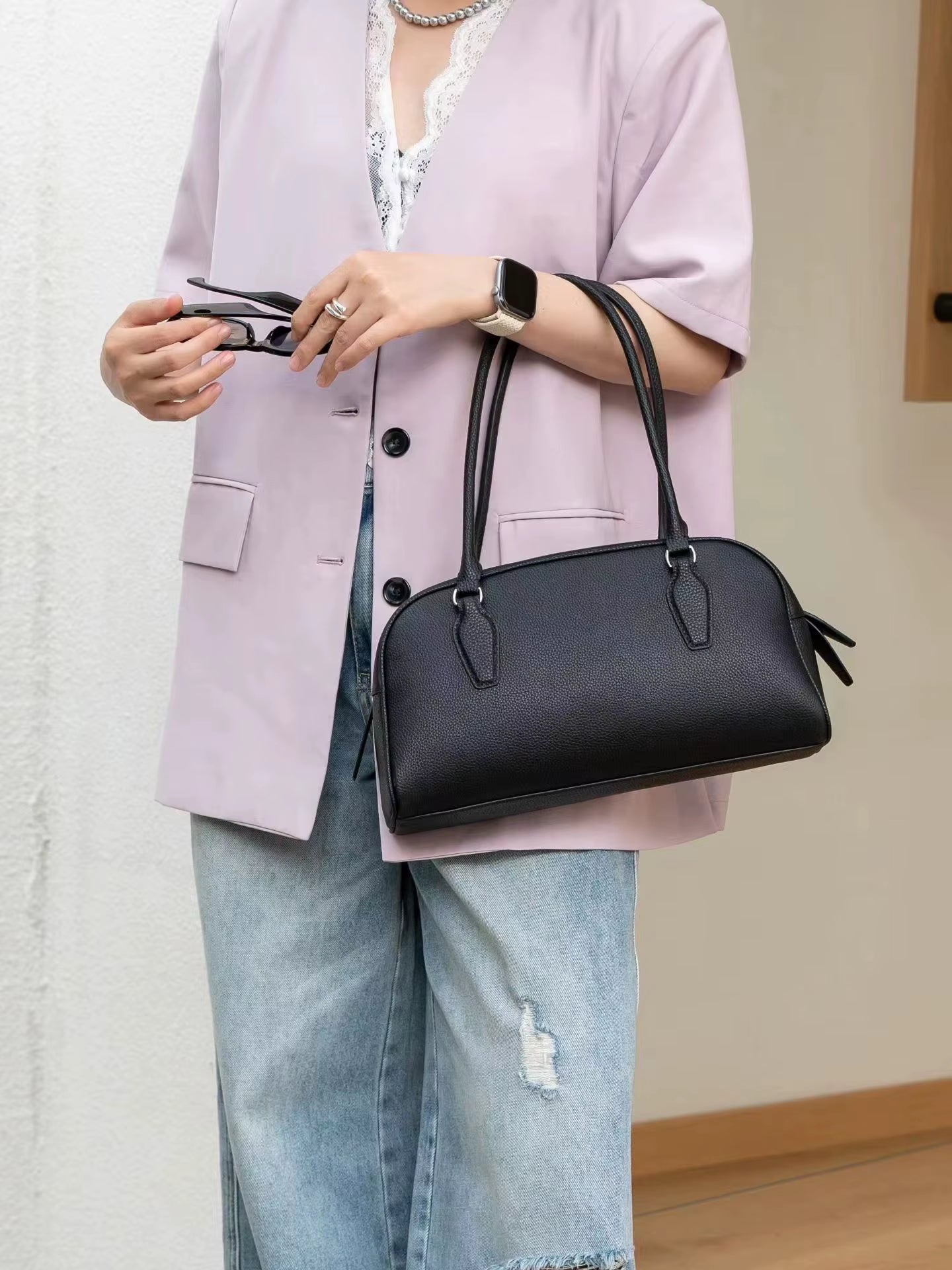 The Hobo EW India Inspired Leather Bag