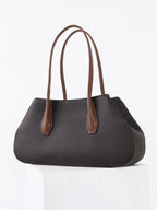 Alger Geometric Inspired Leather Shoulder Bag