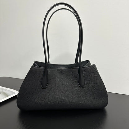 Alger Geometric Inspired Leather Shoulder Bag