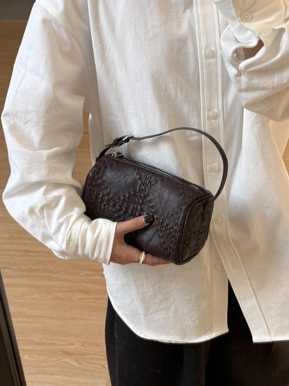 The 90s Baguette Inspired Leather Bag