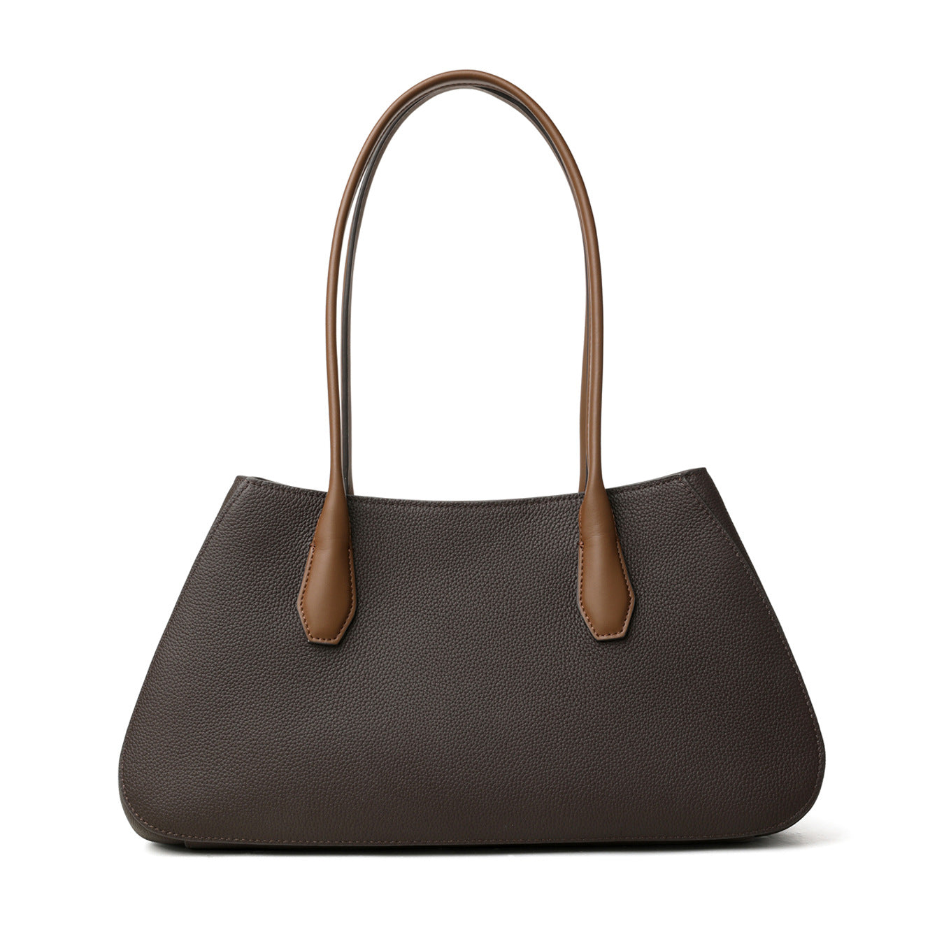 Alger Geometric Inspired Leather Shoulder Bag