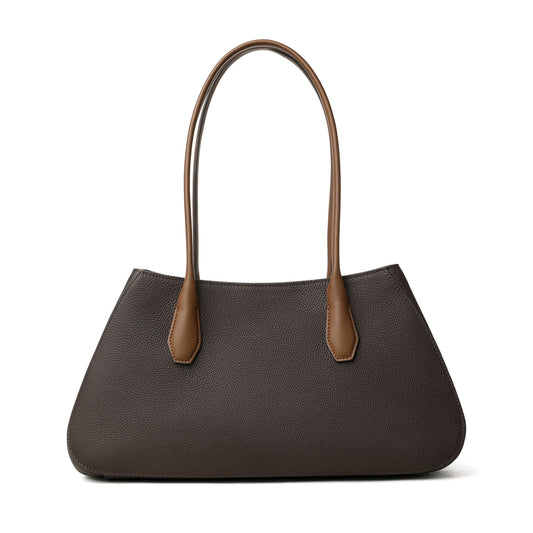 Alger Geometric Inspired Leather Shoulder Bag