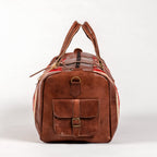 Leather x Kilim Duffle Bag - Trendiesty Worldwide