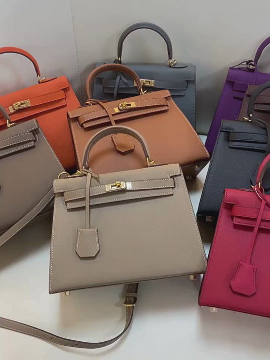 Handcrafted classy leather handbag, designed to your specifications.